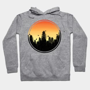 Birds in the forest Hoodie